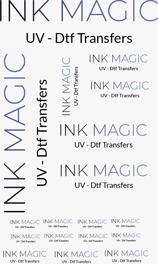 Use my own gangsheet - UV DTF