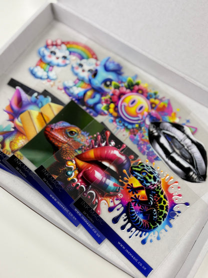 FREE UV DTF Sample Pack